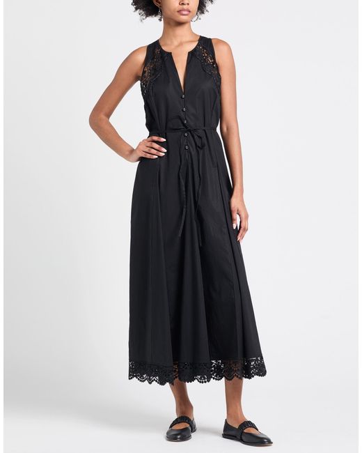 Twinset Black Maxi Dresses