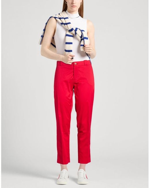 Berwich Red Pants