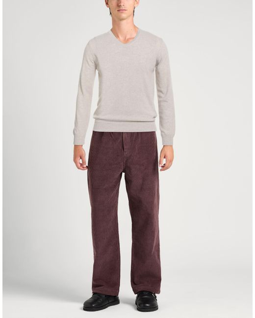 Daniele Alessandrini White Sweater Merino Wool, Cashmere, Viscose for men