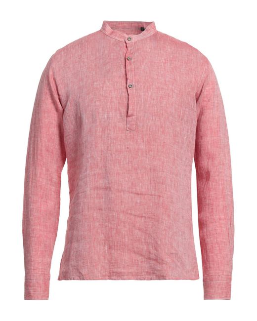 LABORATORI ITALIANI Pink Shirt for men