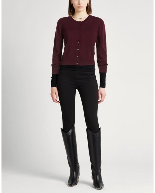 Anna Molinari Purple Cardigan