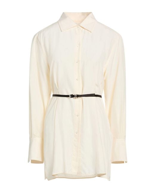 Givenchy White Shirt Silk