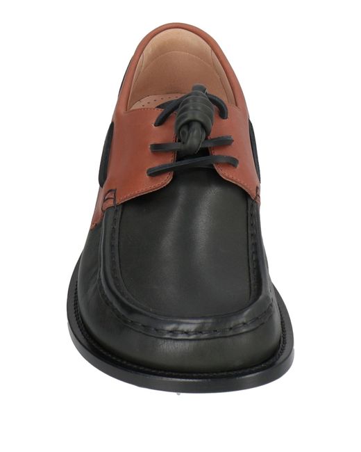 Loewe Brown Loafers Leather for men