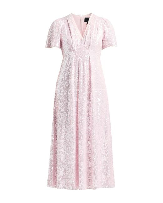 Needle & Thread Pink Midi Dress