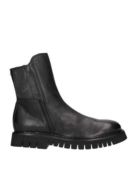 Ernesto Dolani Black Ankle Boots for men