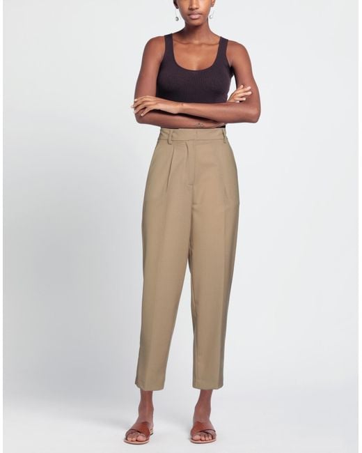 Semicouture Natural Trouser