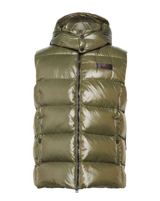 Peuterey Green Gilet for men