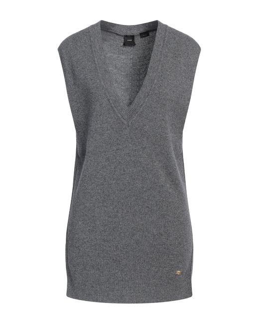 Pinko Gray Sweater Wool, Viscose, Polyamide, Cashmere