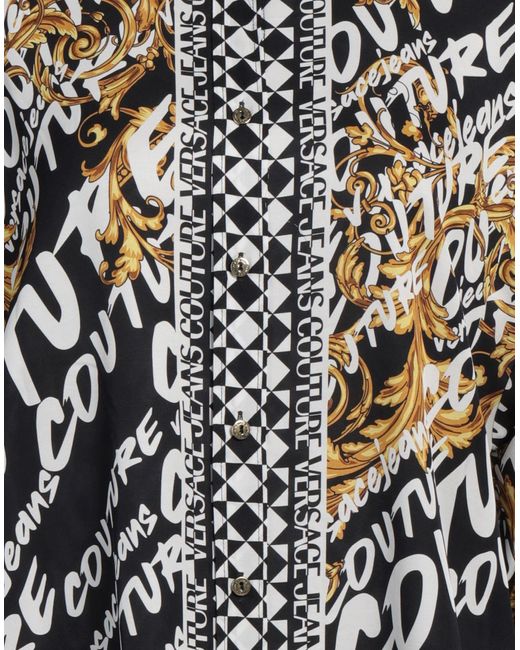 Versace Jeans Couture Black Hemd