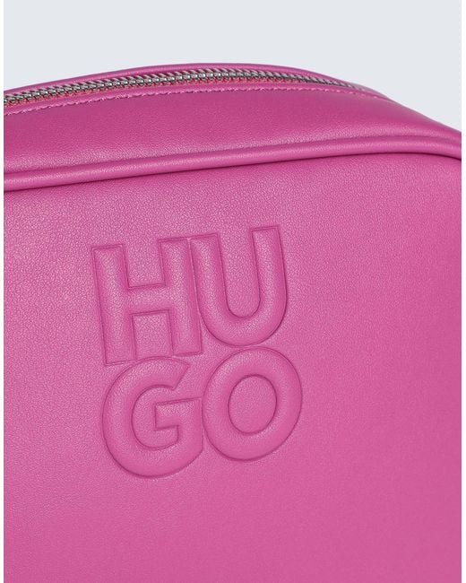 Bolso con bandolera HUGO de color Pink