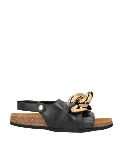 J.W. Anderson Black Sandals