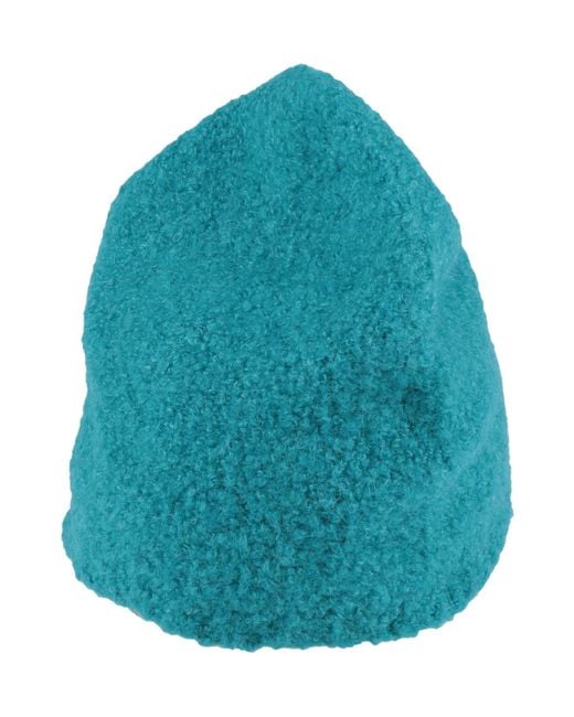 Kangra Blue Hat Alpaca Wool, Wool, Silk, Polyamide