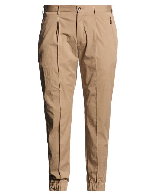 PT Torino Natural Pants Cotton, Polyamide, Elastane for men