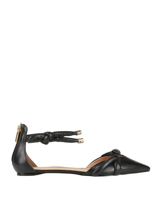 Carrano Black Ballet Flats