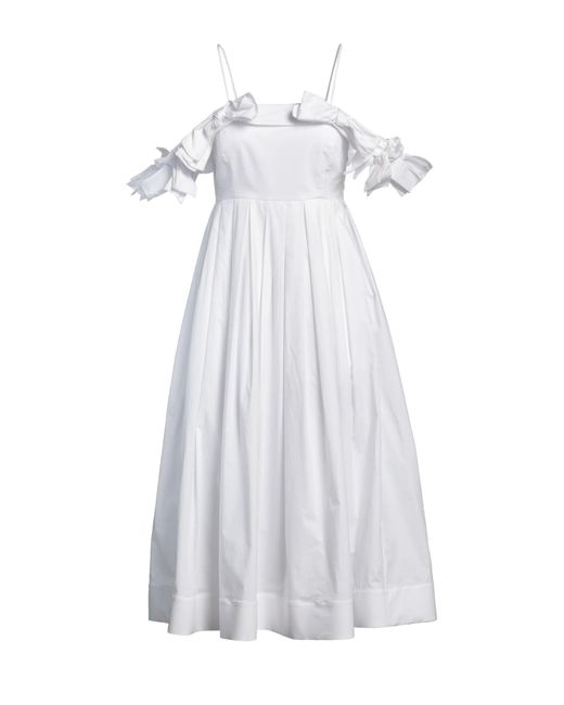 MEIMEIJ White Midi-Kleid