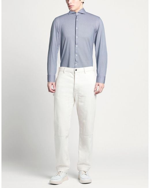 Sonrisa Blue Shirt Cotton for men