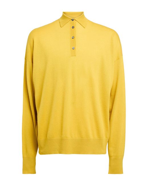 Massimo Alba Pullover in Yellow für Herren