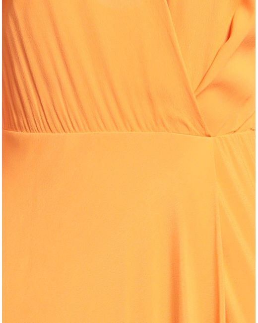 Patrizia Pepe Orange Midi Dress