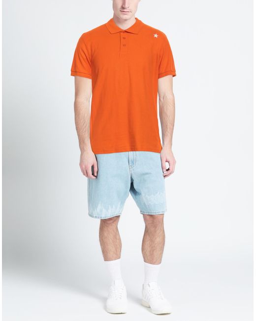 Saucony Orange Polo Shirt for men