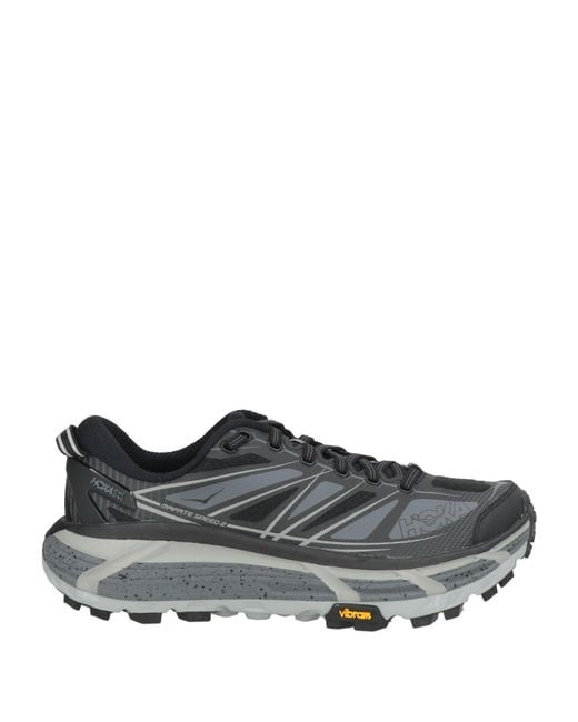 Hoka One One Gray Mafate Speed 2 Sneakers Textile Fibers, Synthetic Material