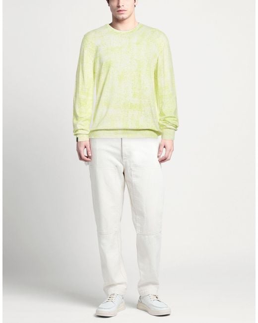 Pullover AROVESCIO de hombre de color Yellow