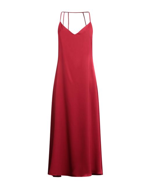 Vestido Largo Kontatto de color Red