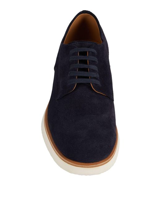 Zapatos de cordones Giorgio Armani de hombre de color Blue