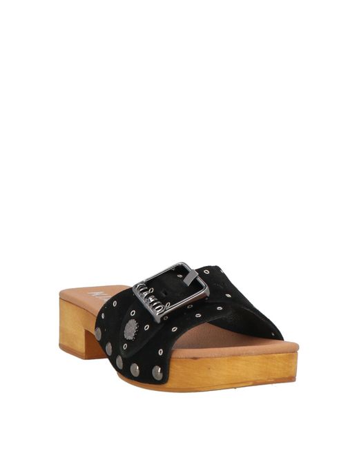 KIANID Black Mules & Clogs