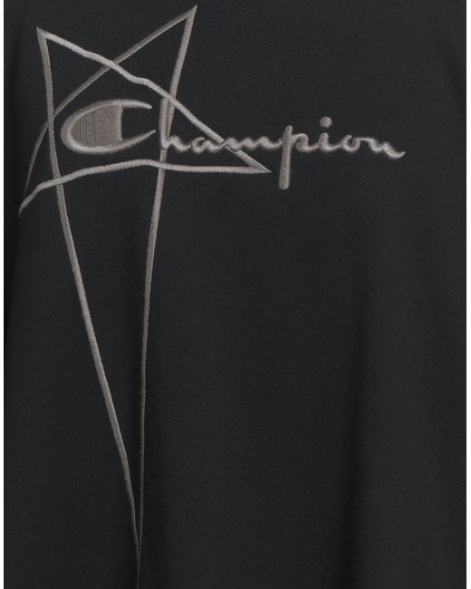 Rick Owens X Champion Black Sweatshirt