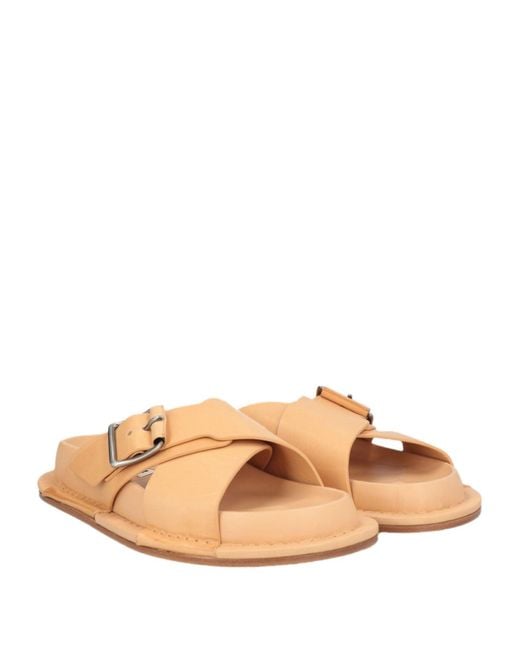 Jil Sander Natural Sandale