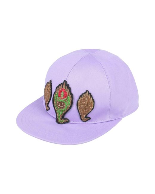 Borsalino Purple Hat for men