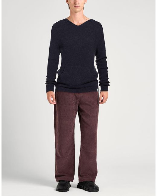 Berna Blue Sweater Alpaca Wool, Wool, Polyamide, Acrylic, Elastane for men