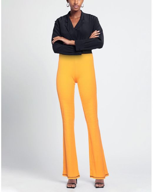 McQ Alexander McQueen Orange Trouser