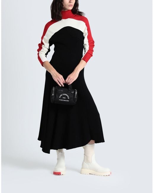 Jil Sander Black Midi Dress