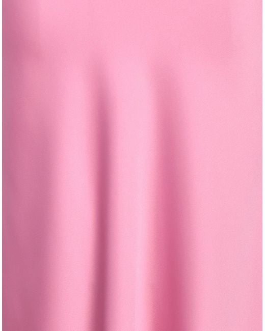 Norma Kamali Pink Midi-Kleid
