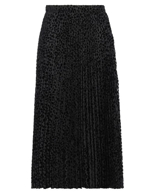 Emporio Armani Black Midi Skirt