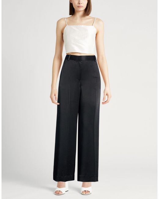 Totême  Blue Pants Viscose, Acetate