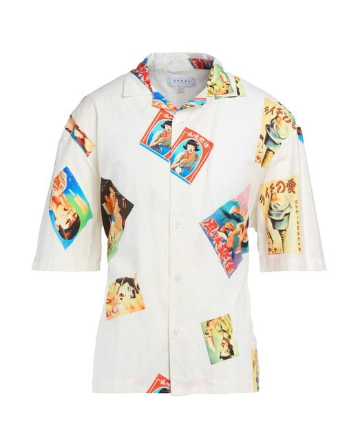 Edwin White Shirt for men