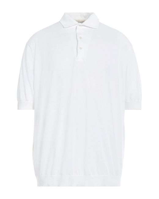 Pullover di FILIPPO DE LAURENTIIS in White da Uomo
