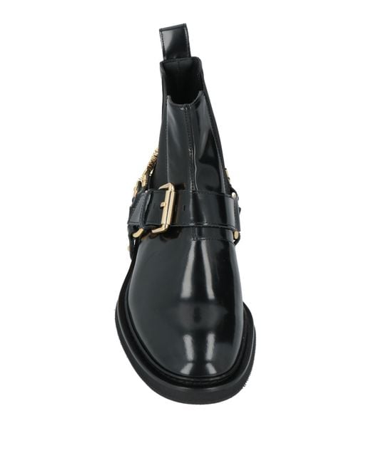 Moschino Black Ankle Boots for men