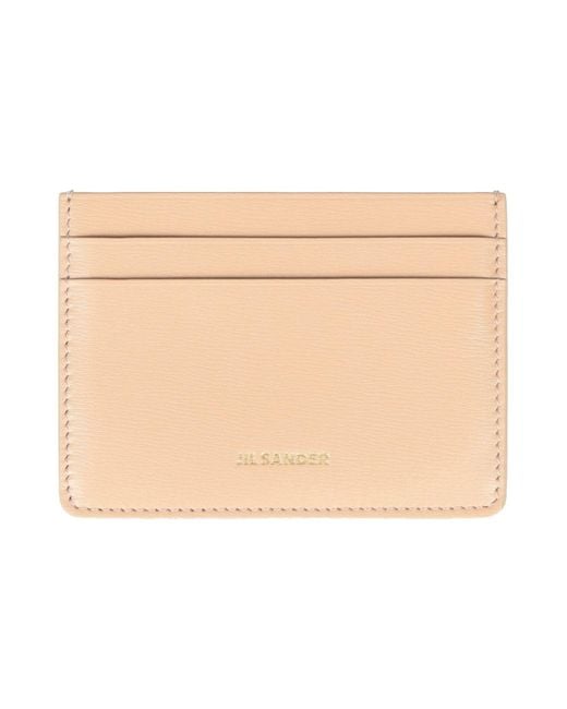 Jil Sander Natural Cardholder