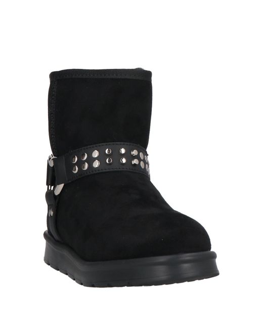 Love Moschino Black Ankle Boots