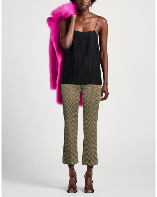 Marella Green Pants Polyester, Polyamide, Elastane