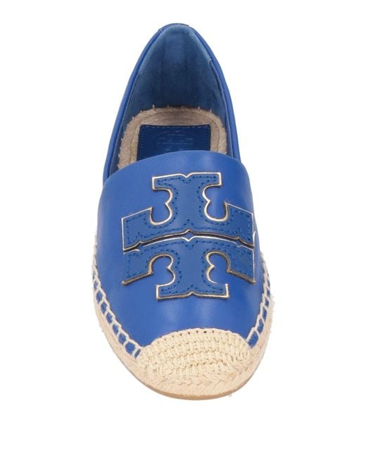 Tory burch shop blue espadrilles