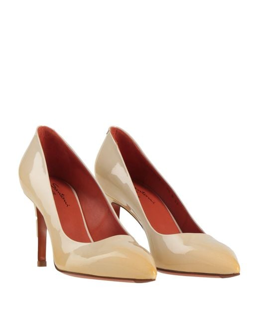 Santoni Natural Pumps