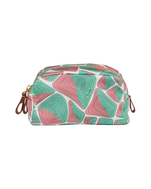 Emilio Pucci Green Beauty Case Polyester