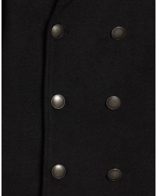 BERNESE Milano Black Coat Polyester for men