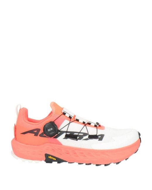 Altra Pink Sneakers Textile Fibers