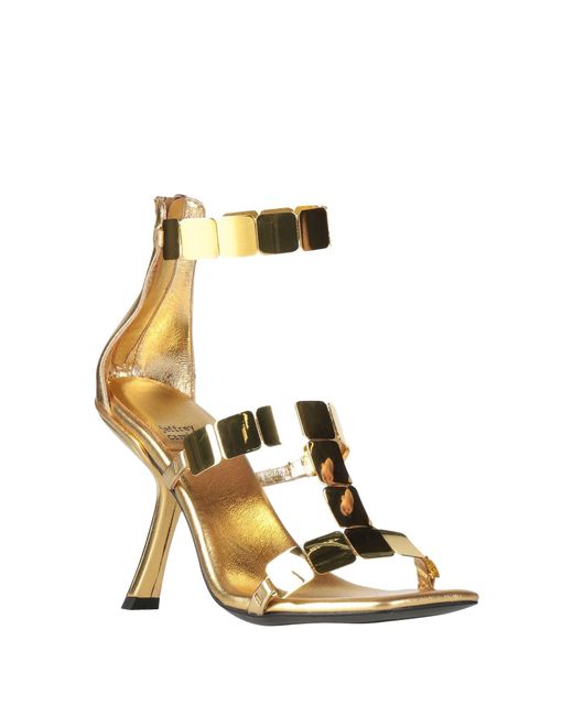 Jeffrey Campbell Metallic Sandals