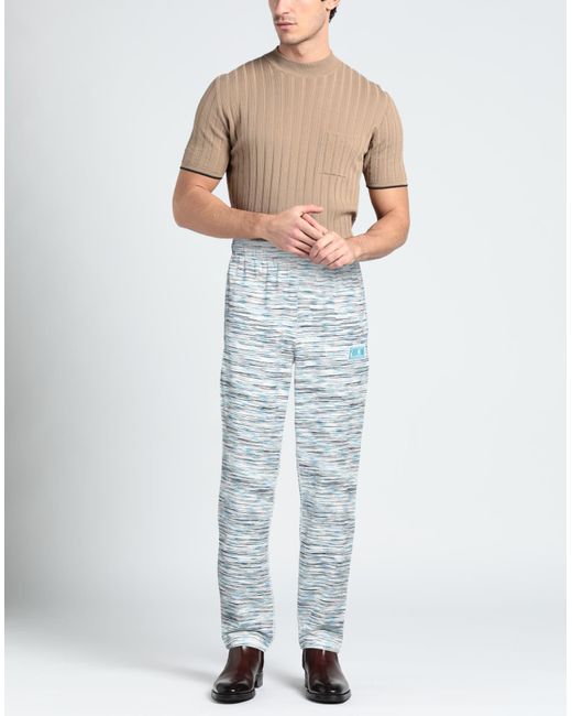Missoni Blue Pants for men